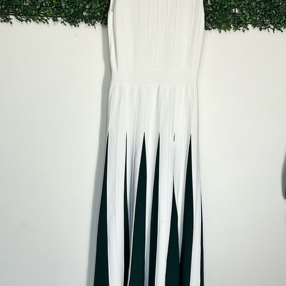 Eva Mendes for New York & Company White and Black Midi Dress - Picture 5 of 10